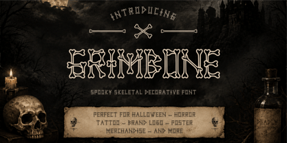 Grimbone Font Poster 1
