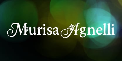 Murisa Agnelli Font Poster 1