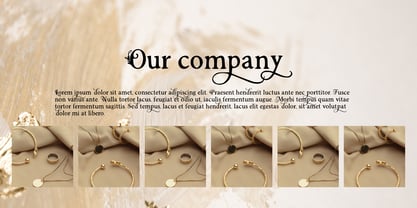 Murisa Agnelli Font Poster 5