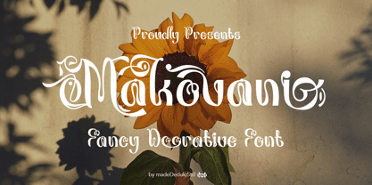 Makovani Font Poster 1