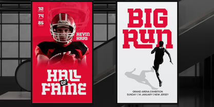 Sportball Font Poster 7