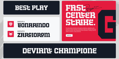 Sportball Font Poster 8