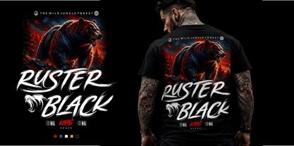 Brutally Ursa Font Poster 8