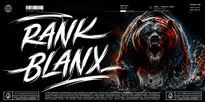 Brutally Ursa Font Poster 12