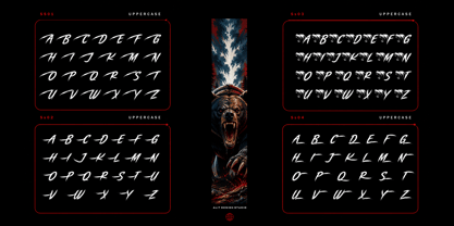 Brutally Ursa Font Poster 3