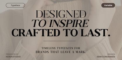Dravion Soft Font Poster 12
