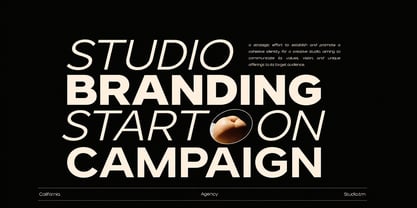 Marble Brand Font Poster 11