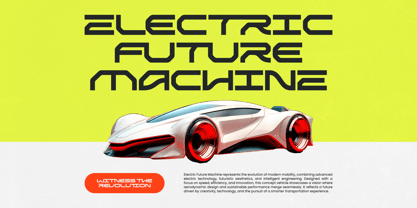 Neural Kheva Font Poster 8