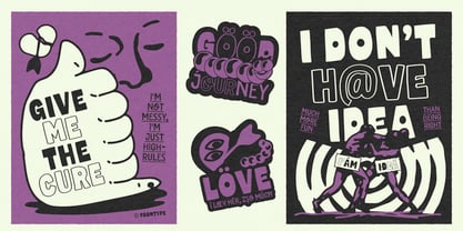 FN Oddrama Font Poster 8