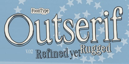 FN Outserif Font Poster 1