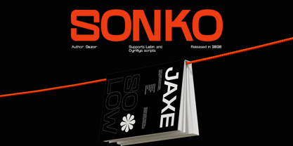 Sonko Font Poster 1