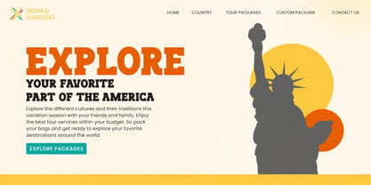 Louberty Slab Font Poster 3