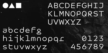 Neurath X Mono Font Poster 2