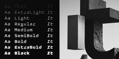 Neurath X Mono Font Poster 5