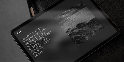 Neurath X Mono Font Poster 6
