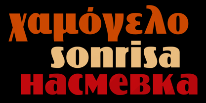 Sonrisa Font Poster 1