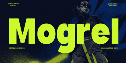 Mogrel Font Poster 1