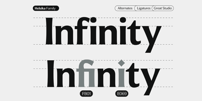 Helsika Font Poster 8