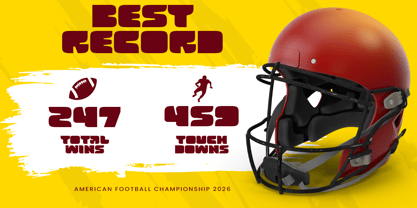 Coach Font Poster 6