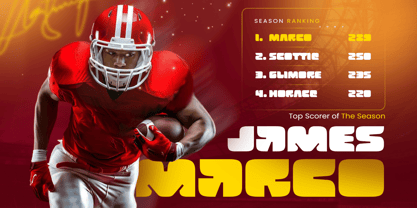 Coach Font Poster 3