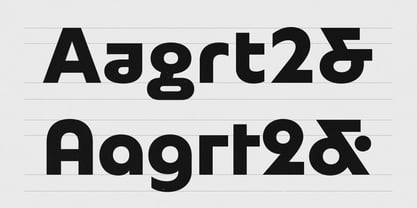 Neurath X Font Poster 14