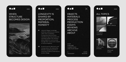Neurath X Font Poster 7