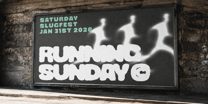 Slugora Font Poster 3
