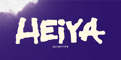 Heiya Font Poster 1