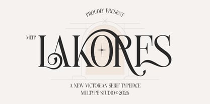 MLTP Lakores Font Poster 1