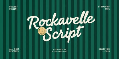 Rockavelle Font Poster 1
