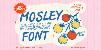 Mosley Font Poster 1