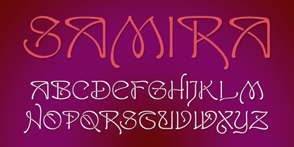 Samira Font Poster 4