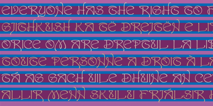 Samira Font Poster 6
