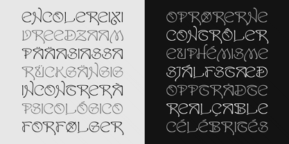 Samira Font Poster 5