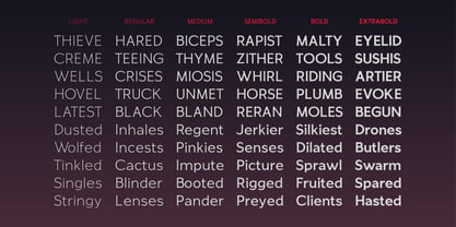 Charco Font Poster 10