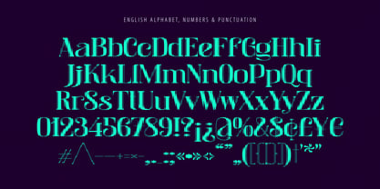 Reglass Font Poster 5