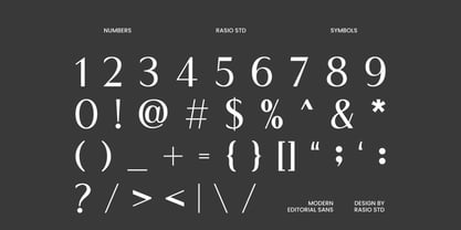 Monure Font Poster 3