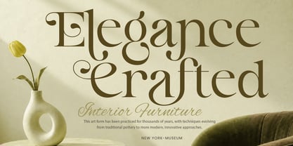 Sinnora Delloris Font Poster 6