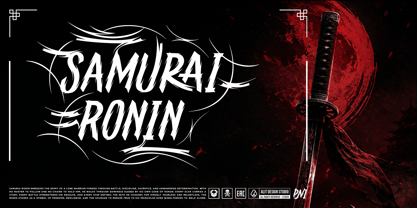 Kazuro Font Poster 5