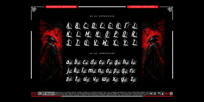 Kazuro Font Poster 6