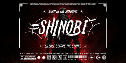 Kazuro Font Poster 13