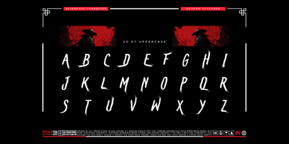 Kazuro Font Poster 15