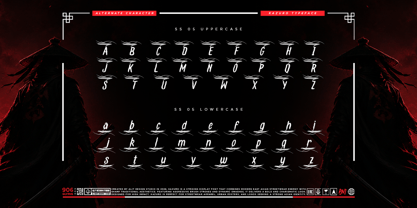 Kazuro Font Poster 4