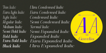 Govelia Font Poster 5