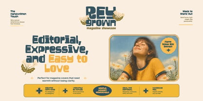 Reygrown Font Poster 10