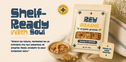 Reygrown Font Poster 11