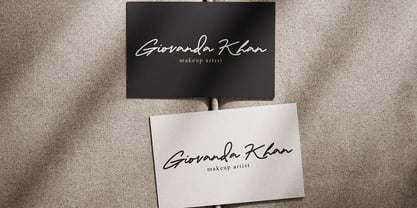 Central Milling Signature Font Poster 11