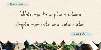 Little Note Font Poster 6