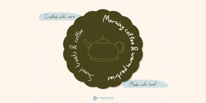 Little Note Font Poster 3