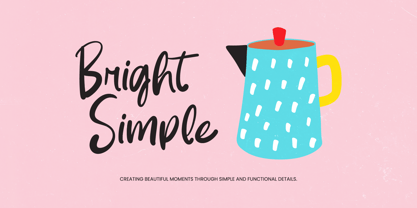 Some Full Daily Font Poster 8